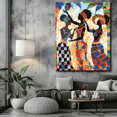 Painting by Numbers African Festival III